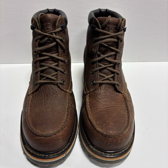 Timberland Pro Men’s Gridworks 6” Soft Toe Work Boots Brown, Size 12 M - Picture 3 of 7